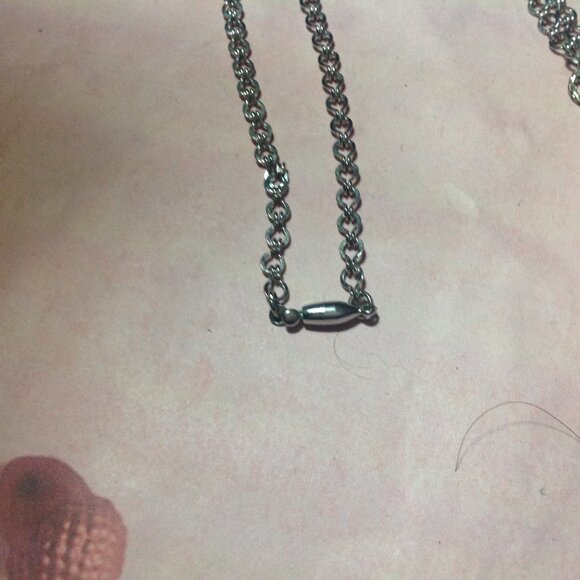 Vintage Large Faceted Art Deco Crystal Glass Pendant - Picture 3 of 3